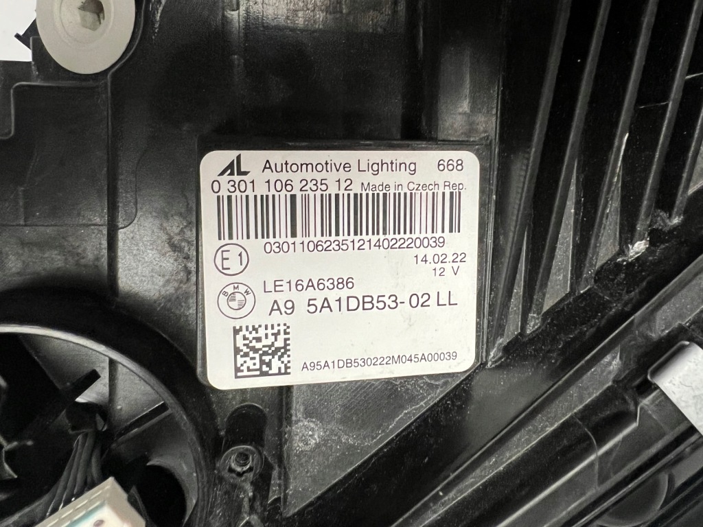 Купить Лампа левая laser bmw 3 g20 g21 5a1db53 европа 14/02/22 2022