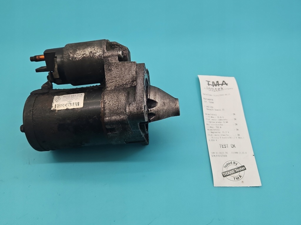 Купити Test стартер renault scenic 2 1.6 16v 8200665518 m000t45971zt