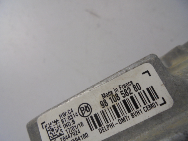 фото №4, Модуль запуск стоп citroen c3 aircross 1.2 thp 17r