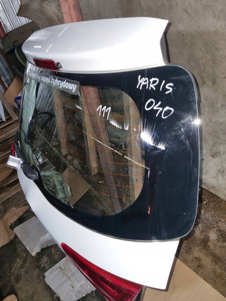 фото №6, Кришка багажника багажника toyota yaris iii 2017 колір x40