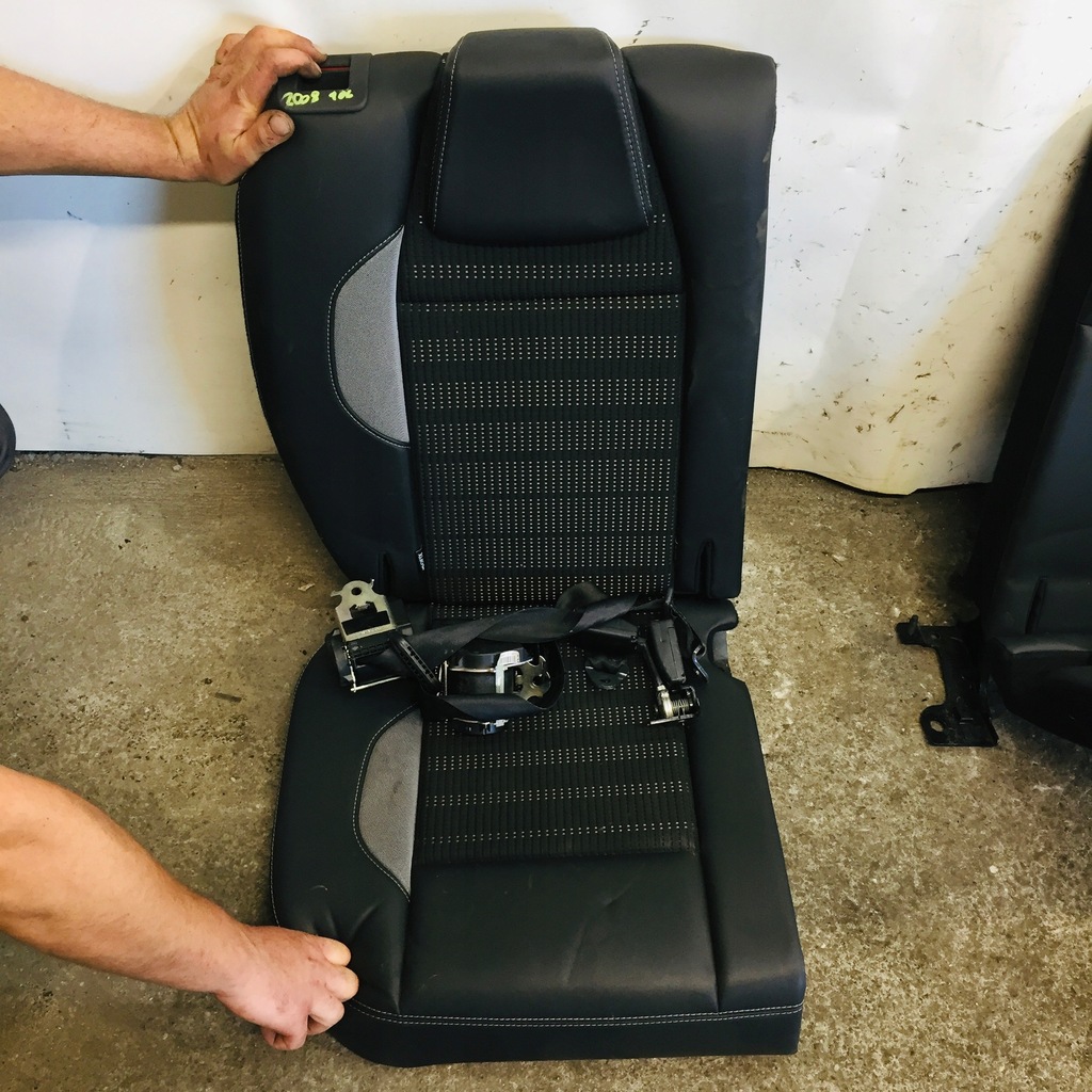 фото №7, Заднее сиденье ремни сиденья peugeot 2008 полукожа #106