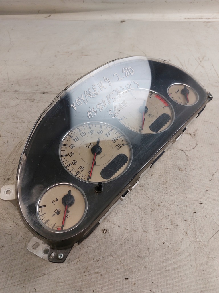 фото №7, Счетчик приборы chrysler voyager iv 2.8crd