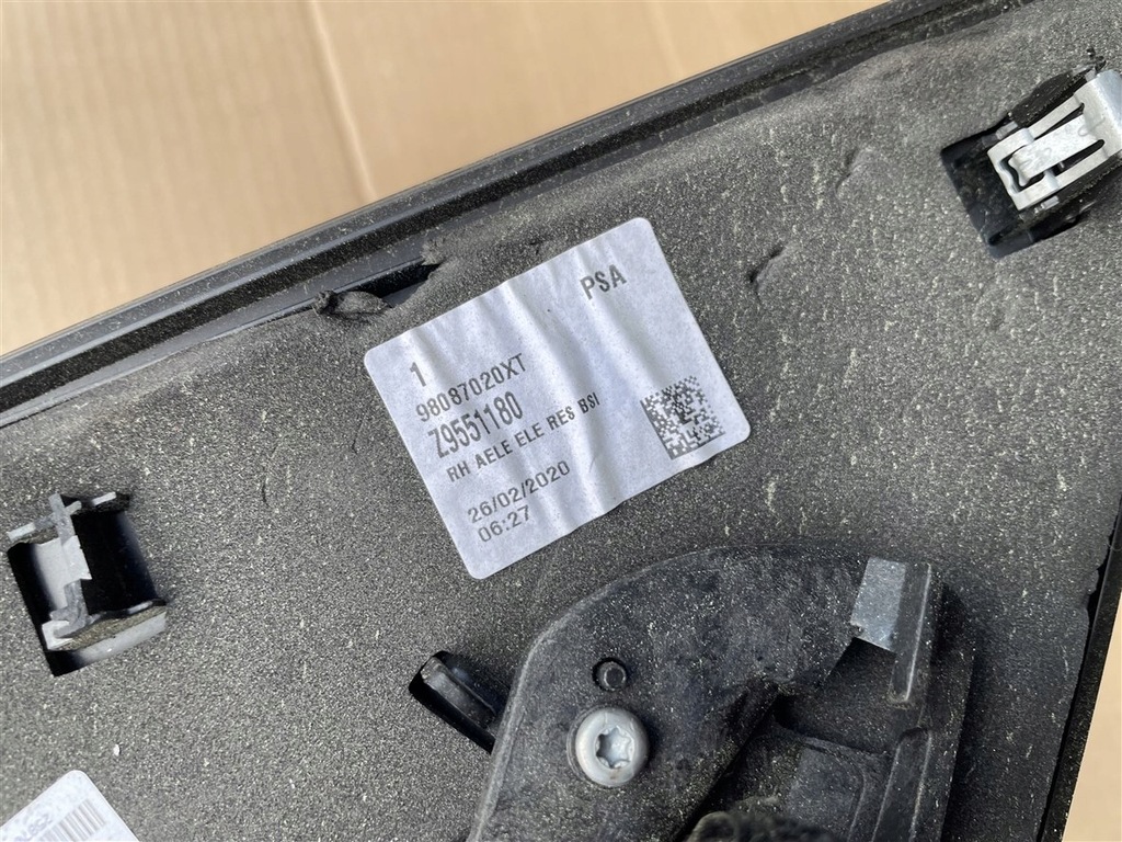 фото №10, Зеркало правый перед правое передние 6x pdc peugeot expert 3 iii 16-23r