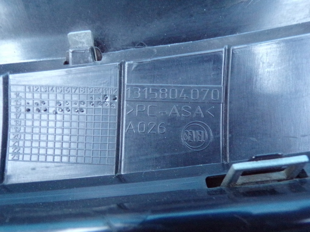 фото №10, Citroen jumper lift 14- решітка радіатора решітка радіатора демонтаж оригінал