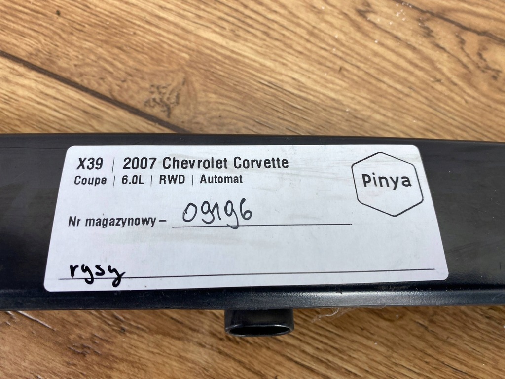 фото №12, Третий свет стоп спойлер крышки задняя chevrolet corvette c6 2005+