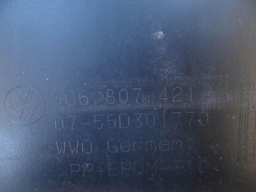 фото №10, Бампер задняя vw golf vii 7 hb 12-16