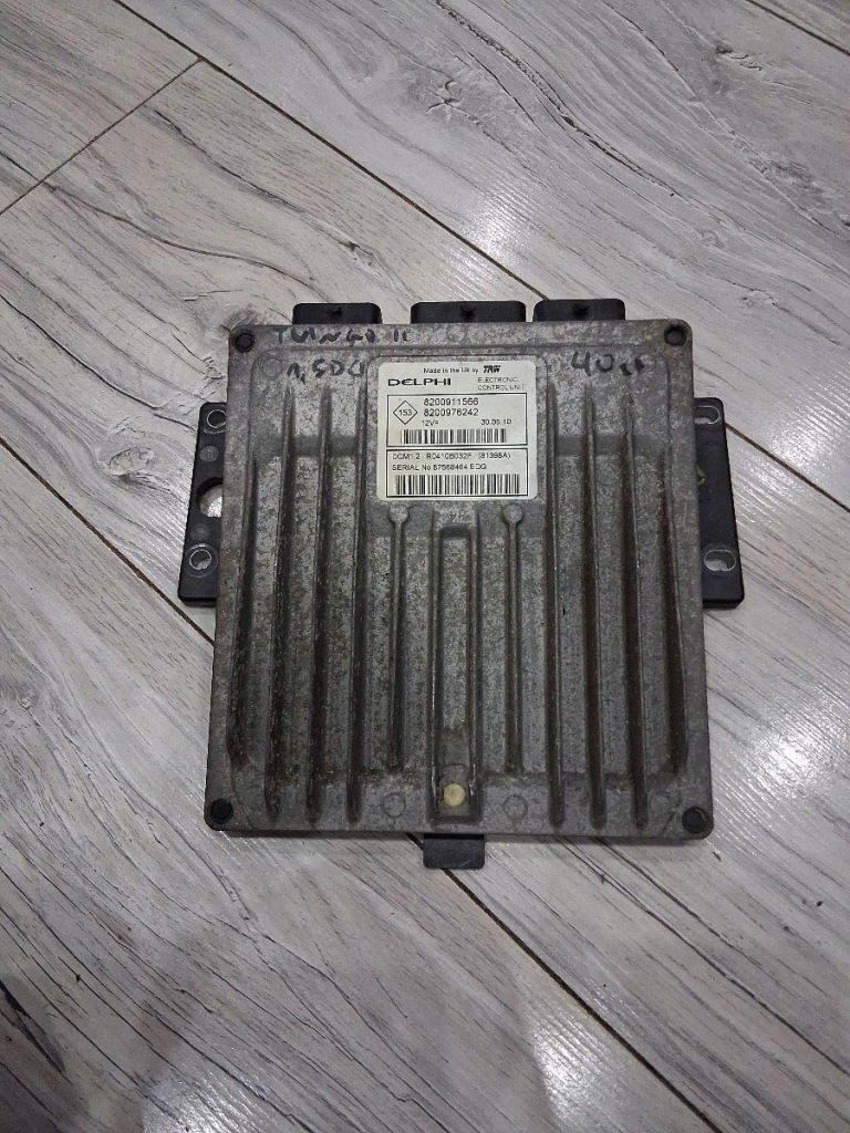 фото №1, Блок керування бортовий комп'ютер двигуна renault twingo ii 1.5 dci 8200911566