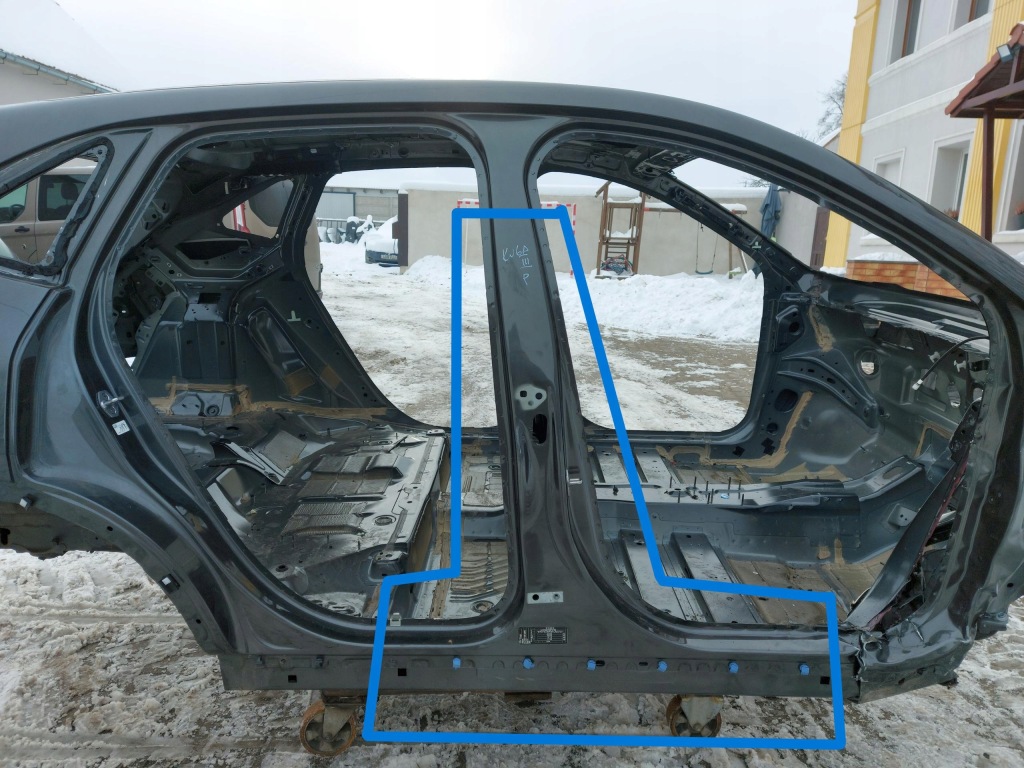 фото №1, Ford kuga mk3 блок двигуна поріг правий ma vl