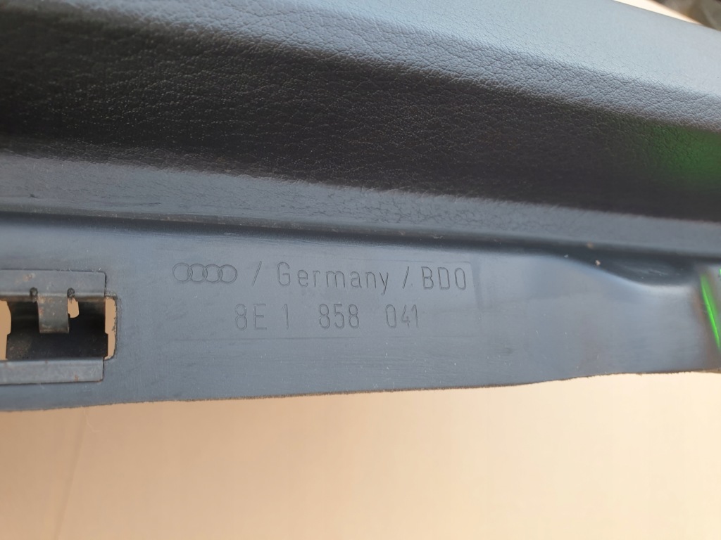 фото №9, Панель приладів приладова панель  панель приладів ґрати обдув канал audi a4 b7 оригінальний номер europa