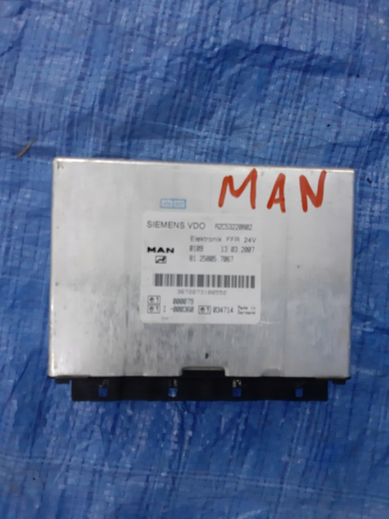 фото №1, Модуль блок управления man tgl 10.180 07r