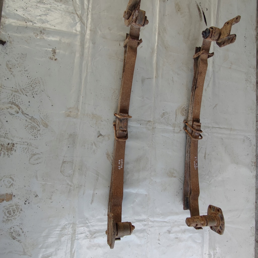 фото №6, Nissan cab star e 110 3.0 d 99r. рессора рессоры правый левый задняя