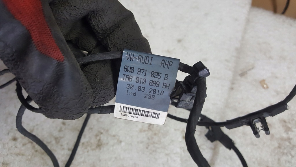 фото №5, Джгут бампера перед pdc audi a4 b9 15- 8w0971095b