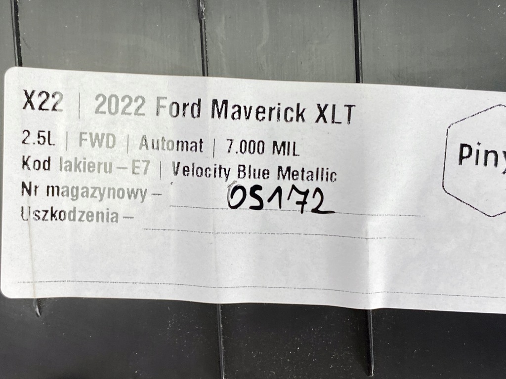 фото №6, Подножка подножка ford maverick 2022+ usa