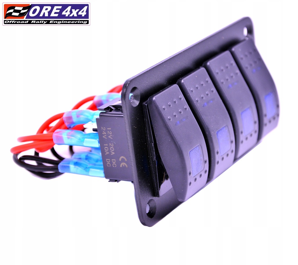 фото №7, Carling 4x панель вимикачів led аксесуари освітлення 12v