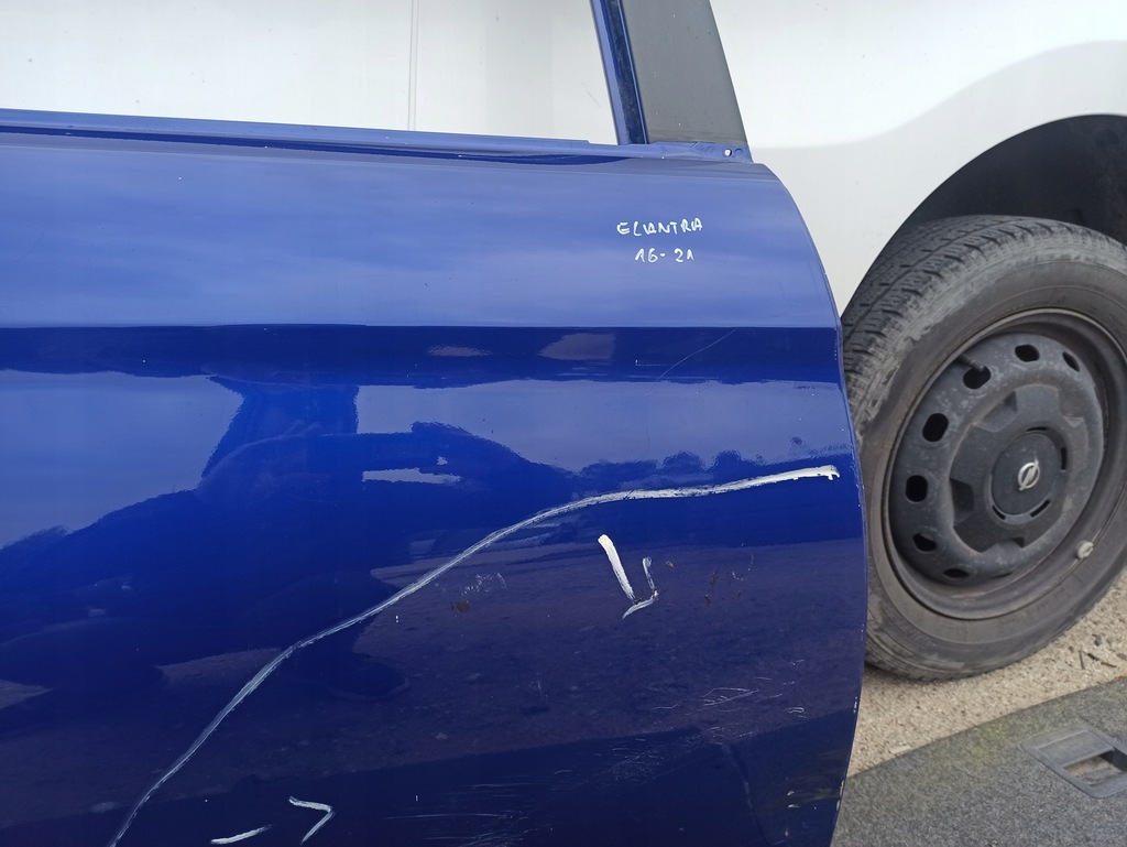 фото №6, Двері правий задня hyundai elantra vi 15-20