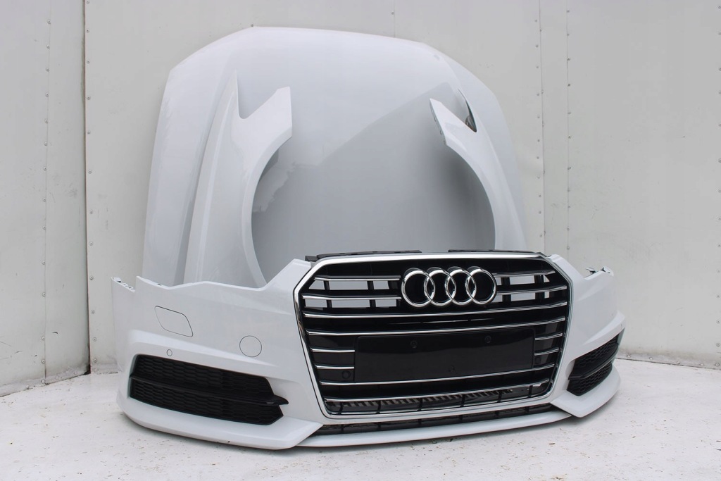 Audi a6 fl рестайлінг  перед капот крила бампер ремінь передній фари підсилювач Оригінал