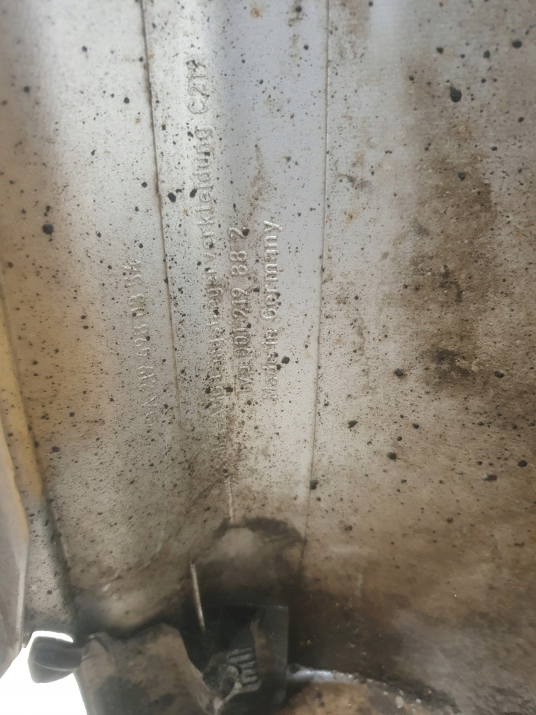 Mercedes w219 5.5 55 amg молдинг поріг ліва 2196980354 Зі Шроту