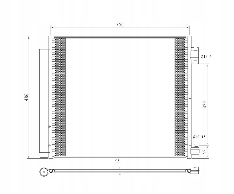 фото №1, Радіатор кондиціонера renault koleos, 17 - 921004be0a