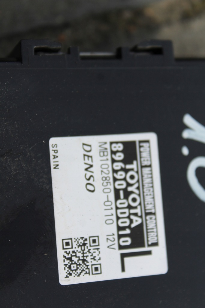 фото №9, Набор стартовый бортовой компьютер замок зажигания ключ yaris ii lift 1.0 89661-0dd80