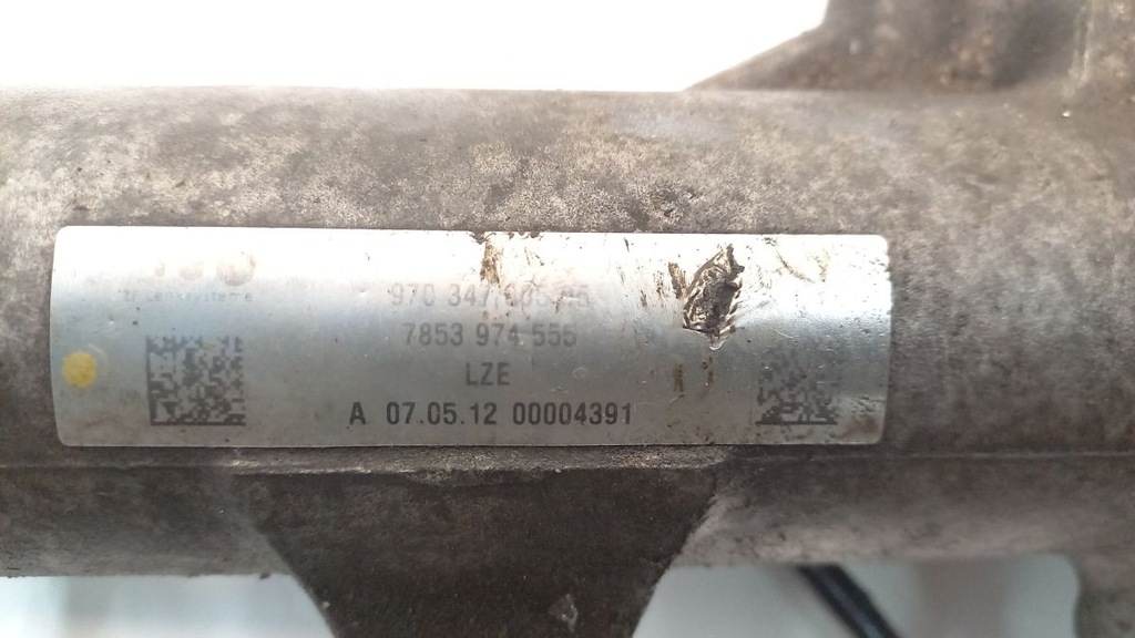 фото №7, Porsche panamera 970 трансмісія кермова рейка рульова 97034700505