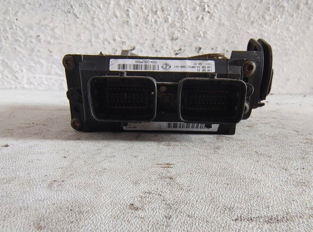 Fiat punto ii дроссельная заслонка блок управления двигателя 1.2 8v 73501286 iaw59fe4 с Разборки