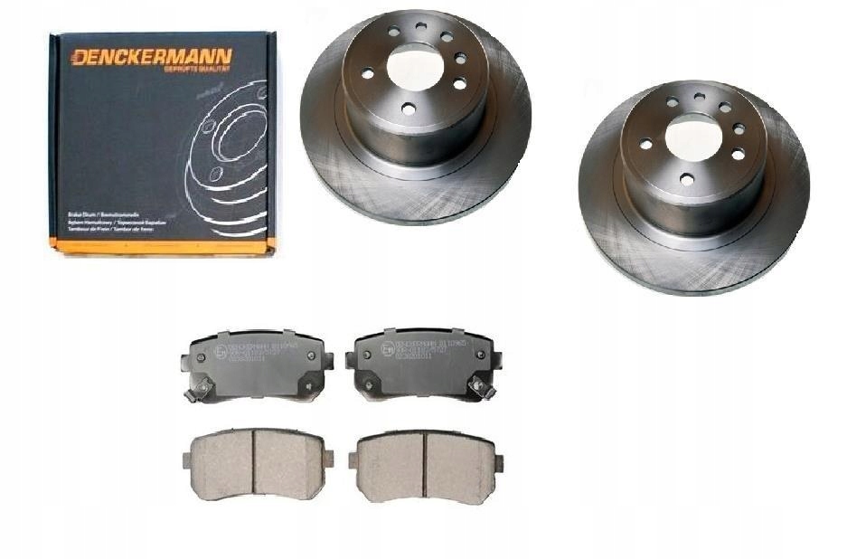 фото №1, Тормозные диски тормозные колодки kia rio задняя 262mm kpl.