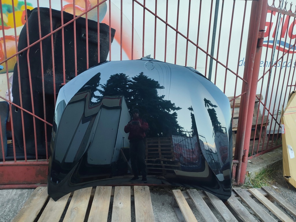 фото №5, Капот крышка алюминиевая bmw x1 f48 06.15-09.22r лак 668 glanzschwarz