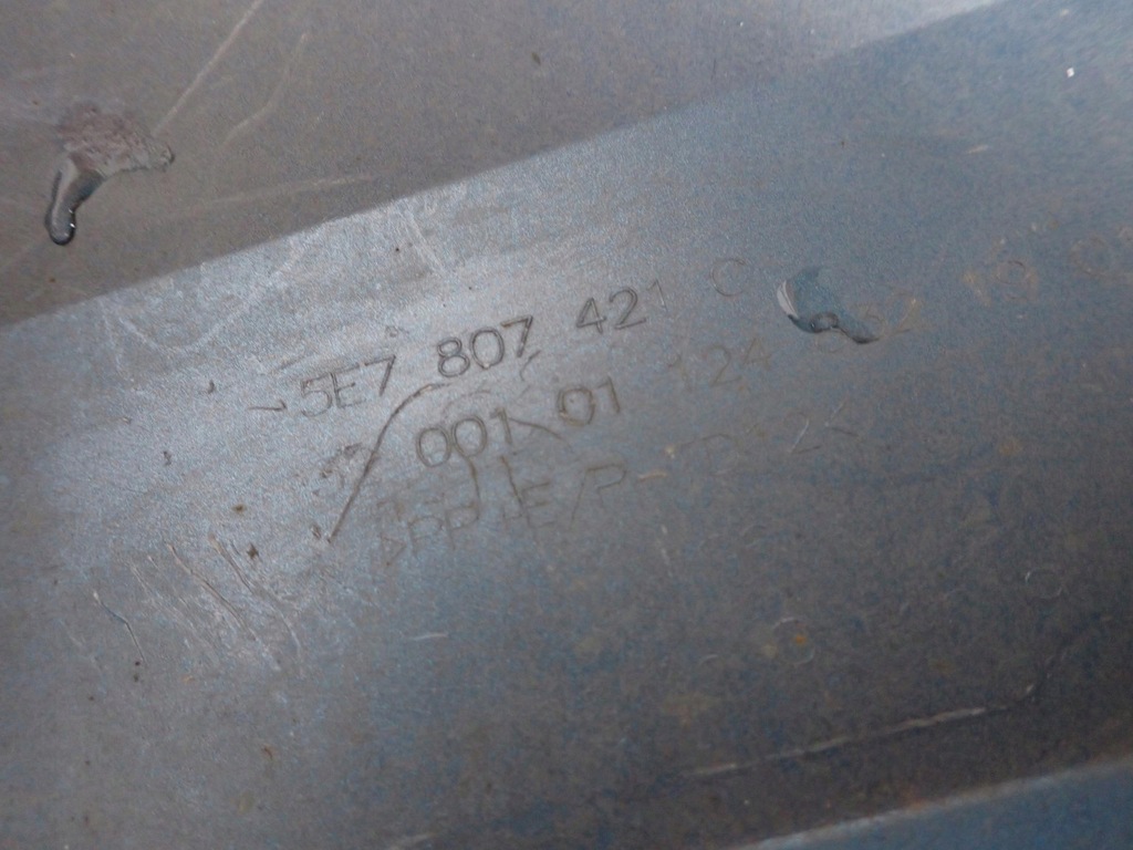 фото №10, Skoda octavia iv kombi rs бампер задняя задний 5e7807421c 6xpdc