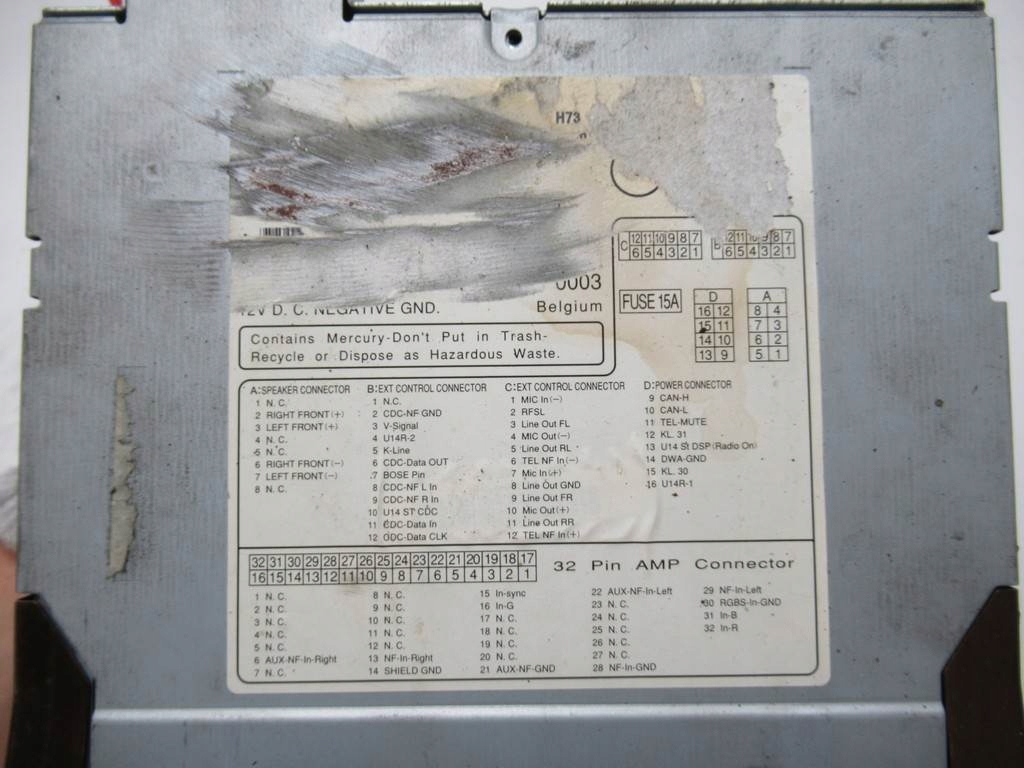 фото №5, Радио audi a4 b6 00-04