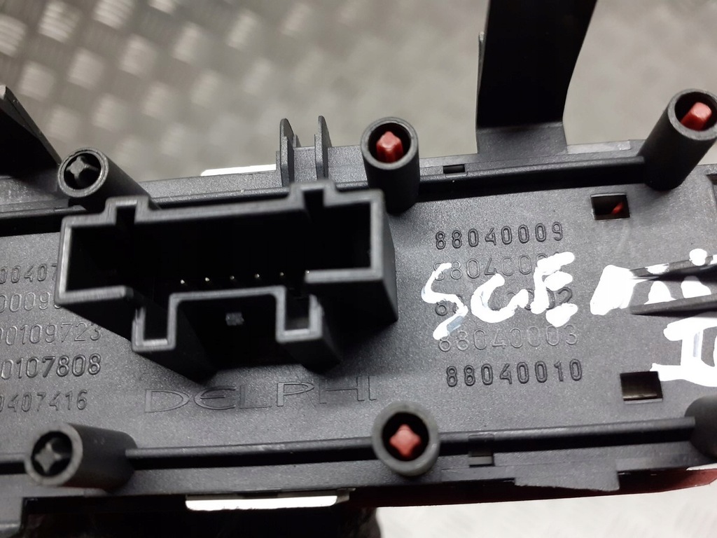 фото №2, Перемикач світла аварійних renault scenic ii