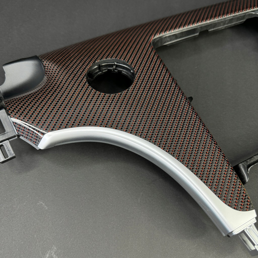 фото №11, Mercedes c w206 cle w236 amg c63 f1 performance карбон dekor накладки декоративные