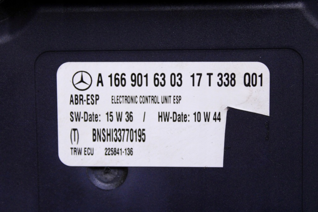 Mercedes 166 w166 блок управления насос abs esp a1664310400 a1669016303 Недорого