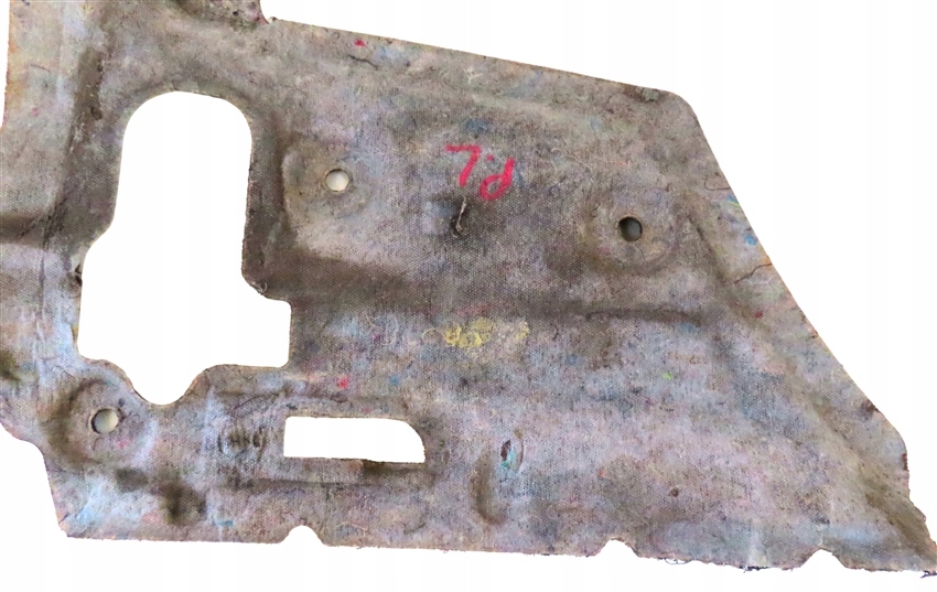 фото №5, Шумоизоляция отсек двигателя левая renault trafic ii 2001-2014 rok