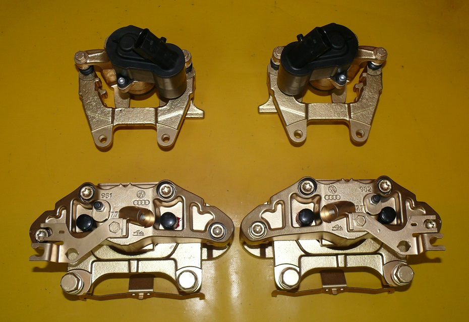 фото №12, Супорти скоба лівий правий перед задня audi a6 c6 s6 347/30 330/20mm 04-11r.