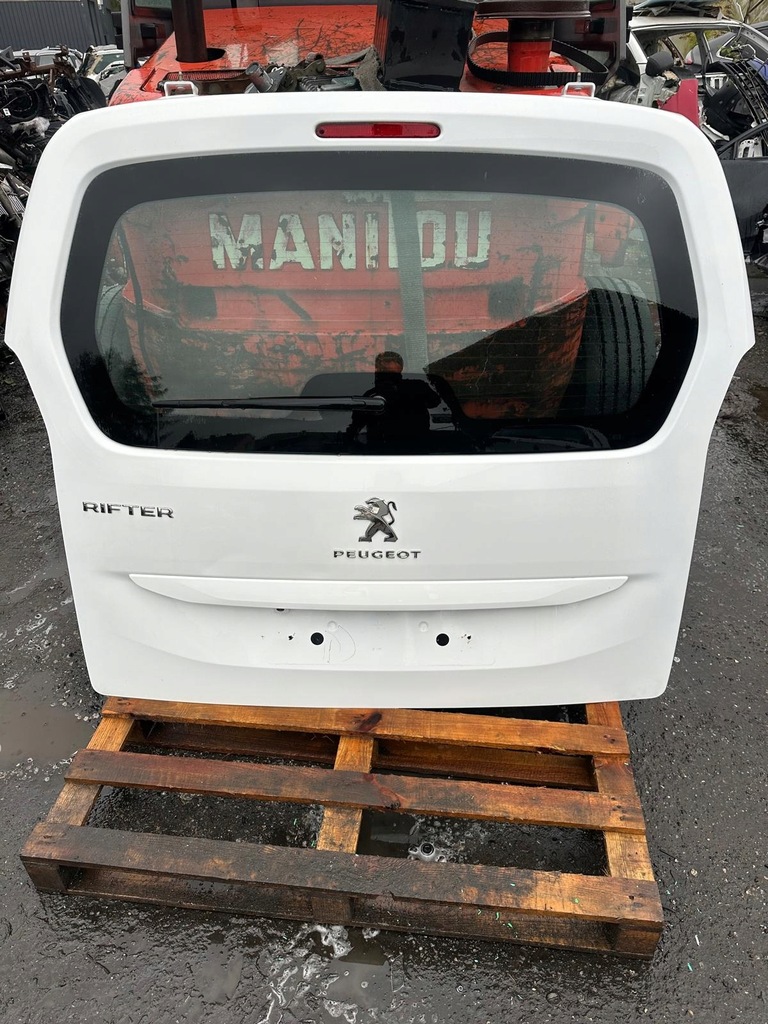 фото №1, Peugeot rifter кришка багажника багажника задня камера ewp комплектна