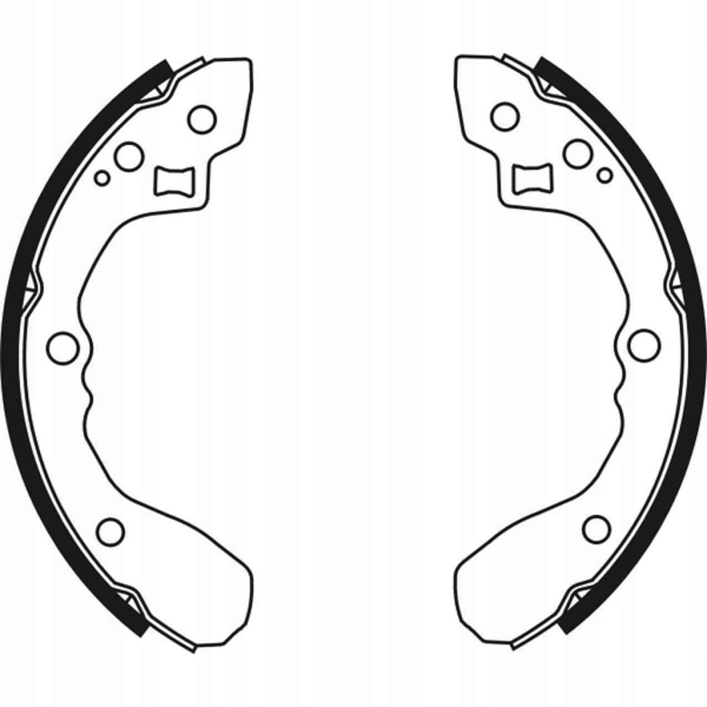 фото №1, Тормозные колодки тормозные задняя kia rio i 00-05