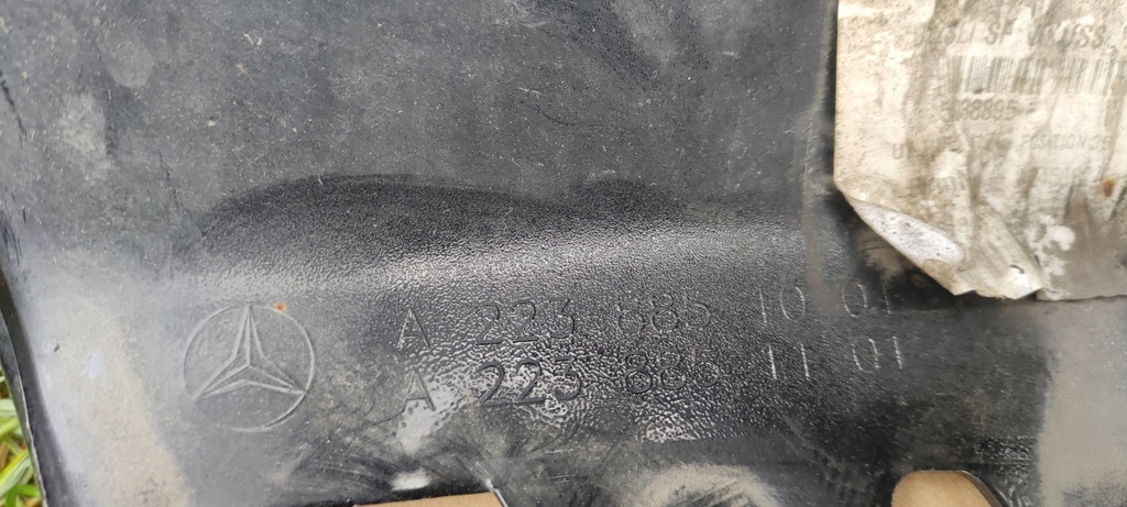 фото №6, Mercedes w223 a223 s klasa бампер перед amg