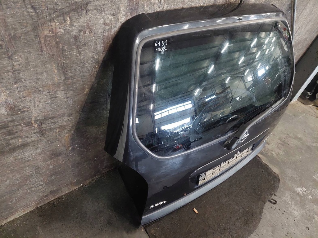 фото №12, Kompletny задня opel zafira a z298 кришка багажника бампер лампи