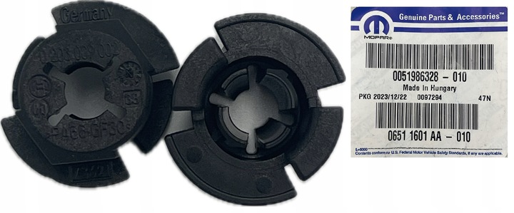 фото №1, 6511601aa втулка разъём кронштейн клипса радара оригинал оригинальный номер alfa fiat jeep