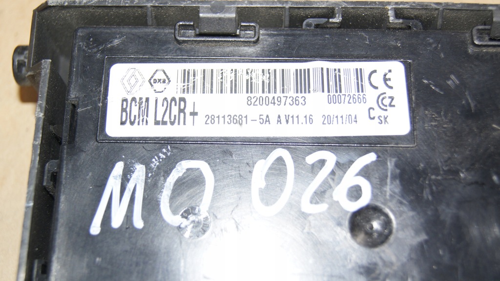 фото №4, Renault clio iii modus модуль bcm