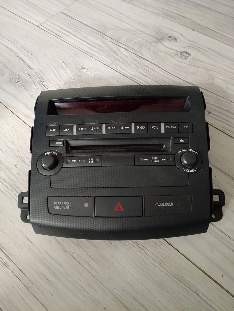 фото №1, Панель керування радіо 8002a139xa peugeot 4007