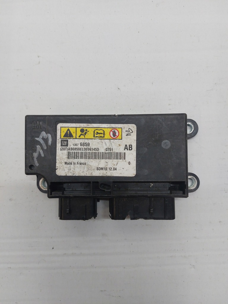 фото №1, Модуль датчик подушек opel meriva b 13576859