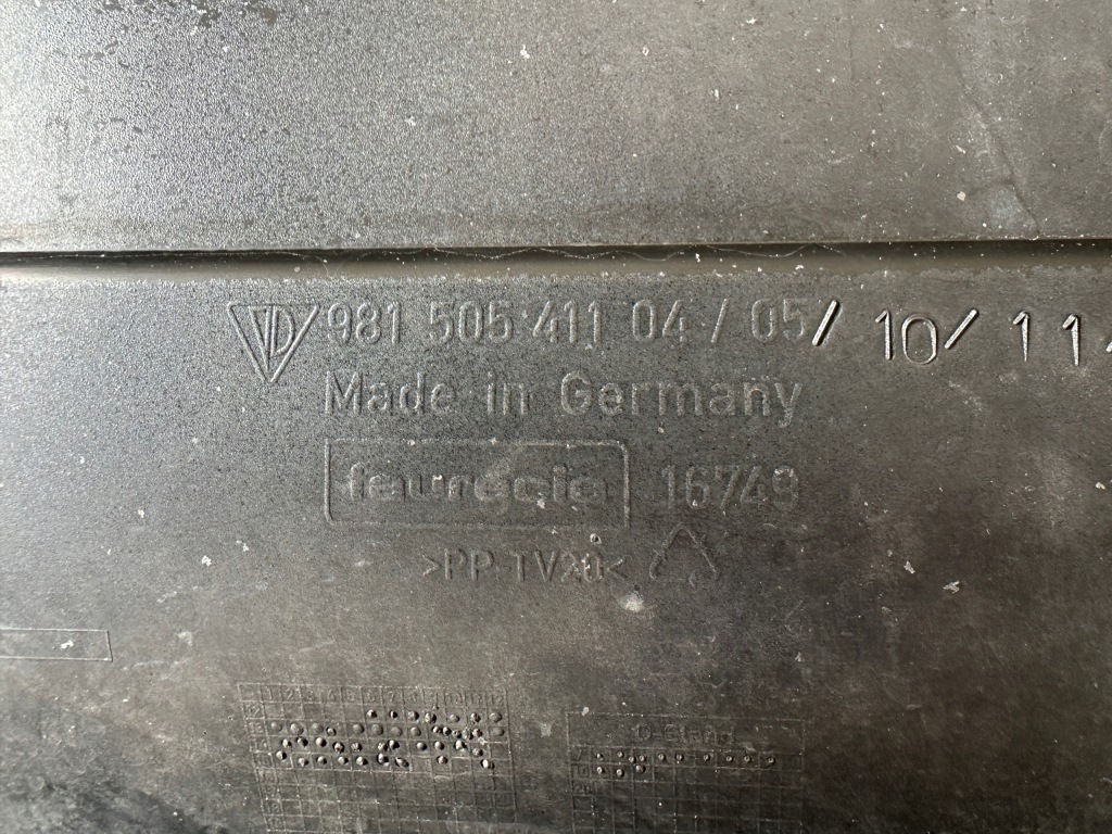 Бампер задний  задний porsche cayman boxer 981 s 9815054110405 Цена