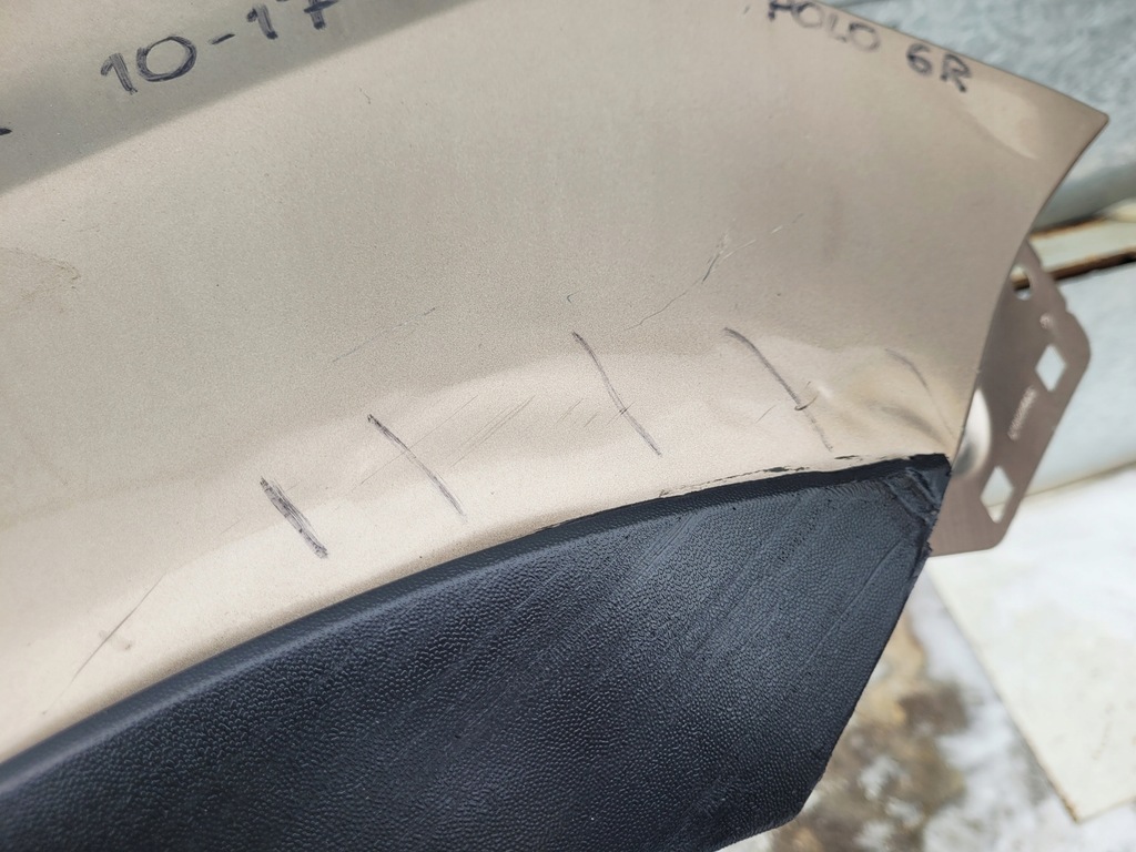 фото №15, Крыло левый / правый vw volkswagen polo 6r 6c / cross polo 2009-17