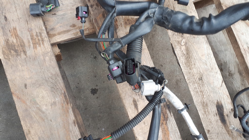 фото №13, S4 b8 lift электропроводка жгут двигателя 3.0 tfsi s5