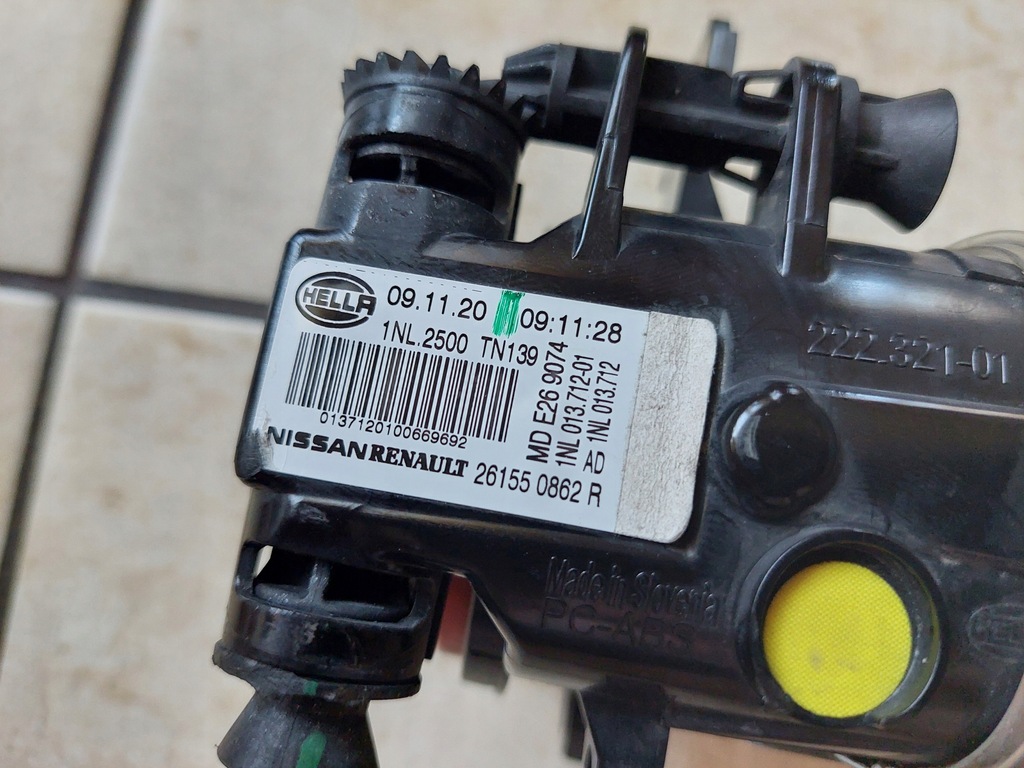 фото №5, Протитуманна фара лівий - led - renault scenic iv - lift - grand scenic iv - lift