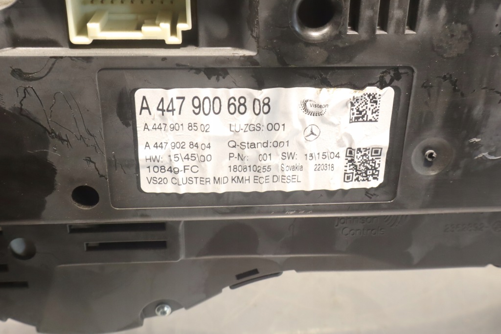 фото №7, Приборы mercedes vito w447 2.2 116cdi
