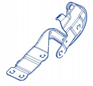 фото №1, Петля капот правый renault espace v 5 оригинальный номер aso