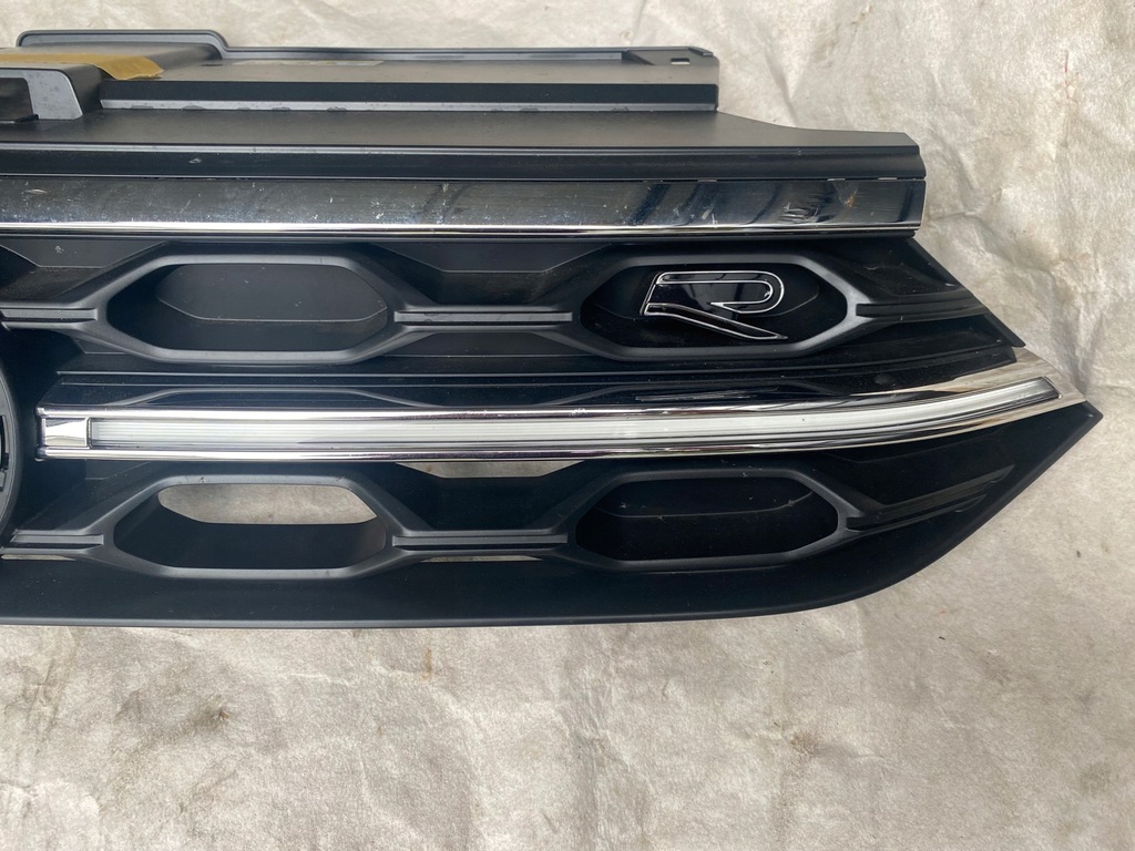 фото №2, Vw t-roc r r-line 21-решётка радиатора w бампер led