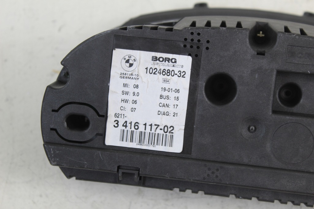 фото №6, Прилади лічильник bmw x3 e83 механічна коробка передач 1024680